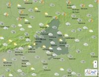 Chubascos localizados y cielo cambiante este viernes en el norte de Madrid – 9 de mayo de 2025