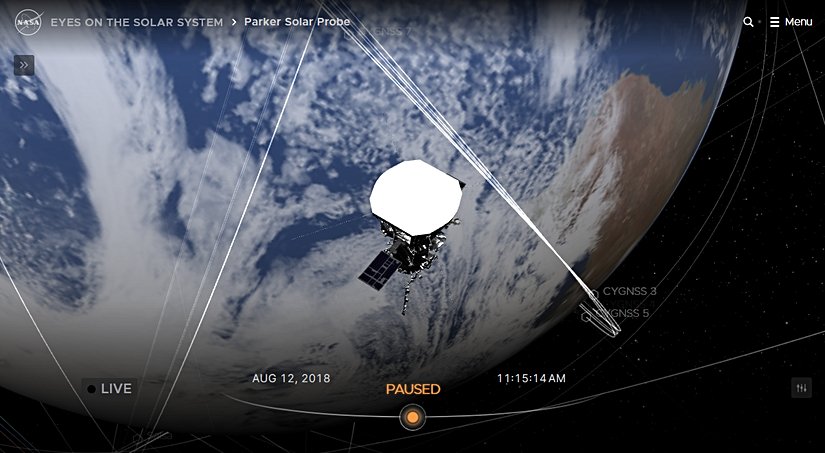 Parker Sondasının Fırlatılma Anı