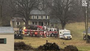 House Fire Erupts In East Lampeter Township, No Injuries Reported