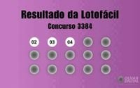 Lotofácil 3384: veja resultado de hoje, terça-feira (6)