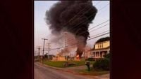 Thousands are without power in Adams County after a Med-Ed substation fire