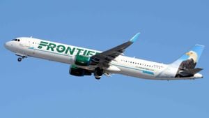 Frontier Airlines Grounded By IT Outage Affecting Nationwide Flights