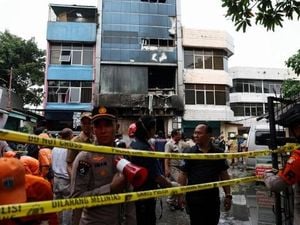 Jakarta Office Fire Claims 22 Lives In Tragic Blaze