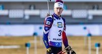 Biathlon - Coupe du monde. Eric Perrot dauphin de Sebastian Samuelsson lors de la mass-start, Johannes Boe termine sur une 7e place