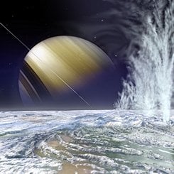 Enceladus Ice Volcanos