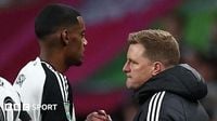 Alexander Isak: Eddie Howe says relationship changed after striker went on 'strike'