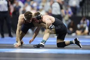 Iowa Wrestlers Shine On Day One Of NCAA Championships