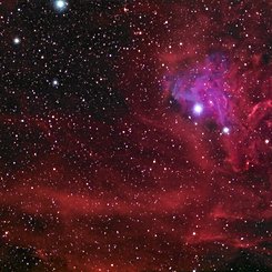 IC 405: The Flaming Star Nebula