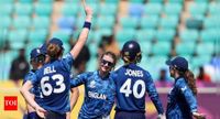 Women’s World Cup: England make short work of Kiwis, run into SA in semis | Cricket News - The Times of India