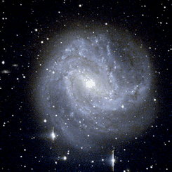 M83: Çubuklu Sarmal Bir Gökada