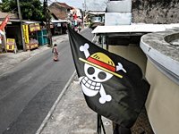 Indonesians raise anime pirate flag in protest as nation marks independence