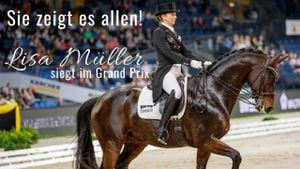 Lisa Müller Returns To Instagram Following Dressage Success