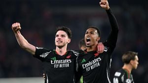 Arsenal Secures Historic 7-1 Victory Over PSV Eindhoven