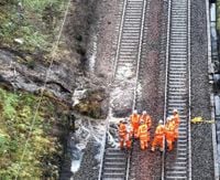 Landslide sensors appear to have failed to avert train derailment - industry source