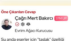 Profildeki atom ve adalet simgesi ne anlama geliyor?