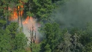 New Wildfires Erupt In Ōfunato City, Iwate Prefecture