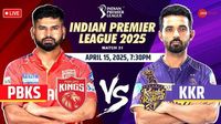 PBKS: 66-4 (8) | DC VS RR Live Cricket Score and Updates, IPL 2025: Nehal, Maxwell Fight For Punjab Kings