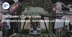 Moscow Faces Drone Attacks Ahead Of Victory Day Parade