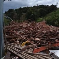 Temporal causa destruição em Chapecó