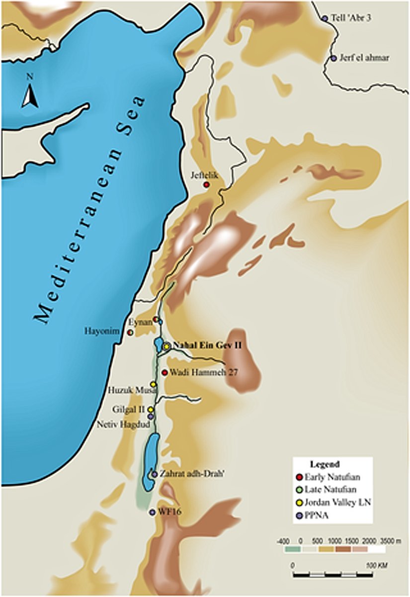 Levant’in güney kısmında kalan NEG II ve civardaki köyler