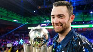 Humphries Dominates Opening Night At World Darts Championship