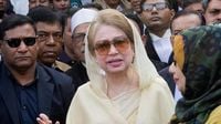 Khaleda Zia, former Bangladeshi prime minister and archrival of Hasina, dies at 80