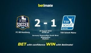 FC Homburg Secures Dominant 5-2 Win Against Eintracht Frankfurt II