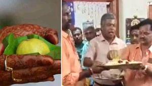 Sacred Lemon Auctioned For Rs 13,000 At Tamil Nadu Temple