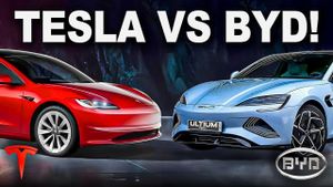 Tesla And BYD Battle For Electric Vehicle Supremacy