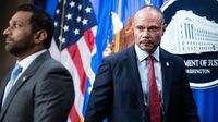 FBI Deputy Director Dan Bongino says he plans to resign next month