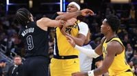 Nets' Watford, Pacers' Turner fined for altercation