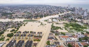 Recife Flooding Intensifies Amid Heavy Rain And High Tide