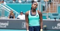 Gauff crashes out of Miami Open in straight sets
