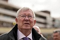 Sir Alex Ferguson dances with dementia patient in uplifting moment at charity event