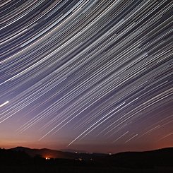 Star Trails at Dawn