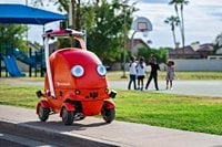 DoorDash's New Delivery Bot Rolls Up Your Driveway at 20 MPH - NewsBreak