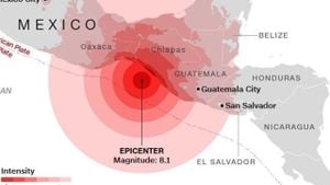 Severe Earthquake Shakes Mexico City, Various Regions On March 14