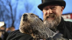 Punxsutawney Phil Sees Shadow, Forecasts More Winter