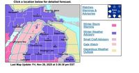 Manistee, Benzie counties join region under winter storm alerts