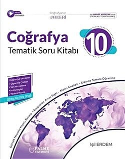 PALME 10.SINIF JOKER COĞRAFYA TEMATİK SORU KİTABI