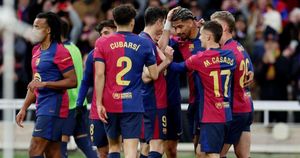 Barcelona Thrashes Real Sociedad 4-0 To Reclaim La Liga Lead