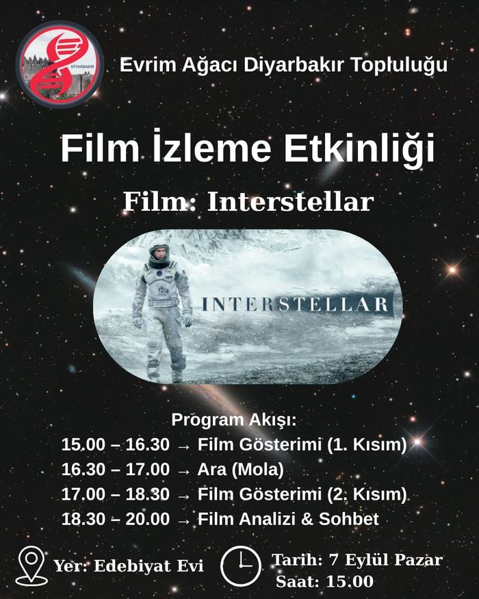 Evrim Ağacı Diyarbakır Topluluğu Film İzleme Etkinliği