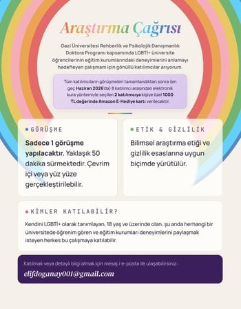 LGBTİ+ Üniversite Öğrencilerinin Eğitim Kurumları Deneyimleri
