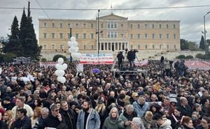 Protests Erupt In Greece Over Tempi Train Tragedy