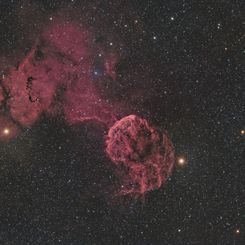  Sharpless 249 and the Jellyfish Nebula 