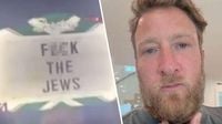 Dave Portnoy promises action after 'f**k the Jews' sign at Philadelphia nightclub