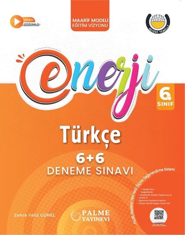 PALME 6.SINIF ENERJİ 6+6 TÜRKÇE DENEME SINAVI