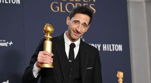 Adrien Brody Triumphs At Golden Globes