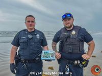 Galveston area officials say cocaine washing ashore after boat raid