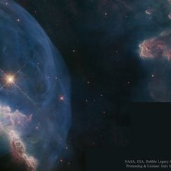  Close-up of the Bubble Nebula 